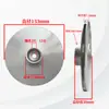 Bomba sumergible, bomba multietapa, bomba autocebante Lingxiao, bomba para pozo, impulsor de bomba de agua, impulsor de aluminio, piezas de impulsor de agua de aluminio
