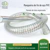 Bomba submersível de ventilação industrial tubo de fio de aço reforçado tubo espiral durável tubo de mangueira de fio de aço PVC tubo de bombeamento de bomba de óleo