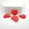 Dia Nacional China bandeira vermelha cinco estrelas mapa amor resina acessórios diy cola de creme capa de celular patch material