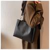Saco Vintage de Outono e Inverno Grande Capacidade Feminina Bolsa de Passageiros Europeu e Americano Novo All-match Shoulder Bag Womenbags