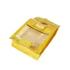 Bolsa de Empaque de Alimentos Auto-Soportante con Sello de Ocho Lados Bolsa Flor del Día Grado Alimenticio Auto-Sellante 150g Bolsa de Empaque Flor del Día Personalización