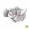 Novo Travesseiro Inflável em Forma de U para Viagem, Travesseiro de Seda Gelada Portátil para Pescoço, Travesseiro de Viagem para Dormir em Trem de Alta Velocidade e Avião, Suporte Inflável para Pescoço