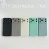 Capa para celular compatível com iPhone 16 Pro Max, imitação de silicone líquido, Apple 17, com orifícios precisos e proteção anti-queda.