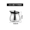 Conjunto de Potes para Condimentos e Pimenta de Aço Inoxidável 304 para Restaurantes Comerciais Garrafa Criativa para Molho de Soja Garrafa para Vinagre para Restaurantes