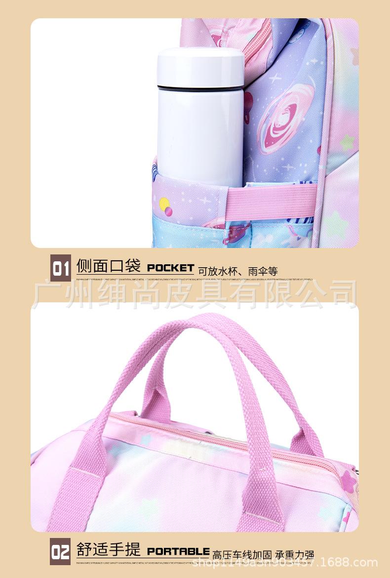 双肩尼龙妈咪包