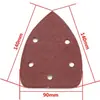 Papel de Lija Triangular Flocado 140*90 Accesorio para Lijadora Neumática Papel de Lija Universal en Forma de Durazno Amazon