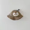 Gorros para Bebé Coreanos Primavera y Otoño Nuevo Estilo Ins Pingüino Dibujo Animado Súper Lindos Niños y Niñas Gorra de Béisbol Sombrero de Sol para Bebé