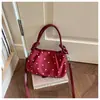 Bolso de Lunares para Mujer 2026 Nuevo Verano Exquisito Bolso de Mano Pequeño para Salir, Textura de Alta Calidad, Bolso de Hombro Cruzado Tipo Dumpling