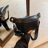Bolsa de Pecho Pequeña de Moda 2026 Nuevo Estilo Bolso Cruzado de un Solo Hombro con Acabado de Alta Gama para Mujer, Mochila Cruzada Pequeña Informal Estilo Coreano