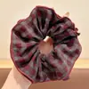 Novo modelo 2026 scrunchie de cetim preto para mulheres, elástico de cabelo de alta qualidade, elástico elegante para rabo de cavalo baixo, acessório de cabelo estilo casual