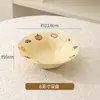 Fiesta de Animales Regalo de Inauguración de Casa para Recién Casados Vajilla Linda Tazón de Arroz Cerámico Plato Palillos Comida para Una Persona Platos Domésticos traje