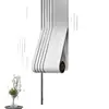 Fabricante transfronterizo 3D tridimensional con relieve de veta de madera imitación rejilla calcomanía de pared sala de estar pared de fondo de TV decoración panel de pared impermeable
