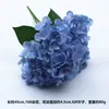Nueva flor de hortensia de 6 horquillas cabeza de flor grande hortensia pastoral accesorios para salón de bodas arreglo floral decoración de pared de flores para camino flores artificiales
