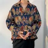 Camisa Gruesa de Moda Estilo Hong Kong para Hombre Otoño e Invierno, Chaqueta Popular, Chaqueta Japonesa Versátil con Estilo