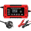 Cargador de Batería de Plomo-Ácido Inteligente de Pulso 12V6A 110 Voltaje Amplio para Coche y Motocicleta, Venta al por Mayor