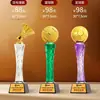 Juegos Deportivos Trofeo de Cristal Tenis de Mesa Fútbol Baloncesto Tenis Campus Empresa Competición Premio Etiqueta Colgante de Metal