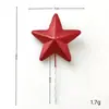 Itens Populares de Venda Cruzada para o Dia da Independência Americana: Decorações de Estrela de Cinco Pontas de Espuma com Glitter Grosso para Festivais e Feriados Internos