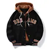 M-8XLVarios colores disponibles, moderno y versátil, chaqueta de dos piezas sintética para hombre, abrigo de talla grande de corte holgado y moderno