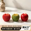 Molde de Silicone de Maçã DIY Personalizado para Velas Aromáticas, Vela de Maçã Espiral Simulada