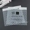 Saco Plástico Auto-Selante para Roupas Saco de Embalagem para Roupas Serigrafado Saco com Zíper Fosco Delicado para Roupas