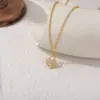 Collar de Amor con Circonita Dulce Transfronterizo para Mujer, Lujo Ligero, Nicho, Moda de Gama Alta, Diseño Versátil, Cadena para Clavícula