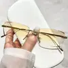Gafas sin Montura para Miopía de Titanio Puro Ultraligeras para Hombres, Acabado sin Montura Antiluz Azul Decoloración Plana Se Pueden Equipar con Grados de Moda