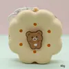 Bolsa de Silicone com Furo Estilo Desenho Animado Mini Carteira de Moedas Bolsa de Cosméticos DIY Bolsa para Fones de Ouvido Pingente de Chaveiro Presente
