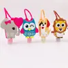 Direto da fábrica Cartoon criativo frasco de álcool em gel capa de silicone personalizada portátil design de alça para pendurar capa de silicone para frasco de perfume