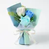 Regalo de San Valentín: Set de aromaterapia, ramo pequeño, flores de jabón mini, ramo de rosas, regalo 520 para novia