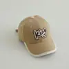Boné de Baseball Tendência Letra Rei para Meninos Atacado Novo Estilo Japonês Boné de Baseball Infantil Chapéu de Sol Fashion para Meninas