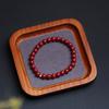 Pulsera de cinabrio con accesorios de cuentas pequeñas de oro de Plata s925, moda simple, la primera joya de esa chica, elegante