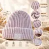 Gorro de Tricô Grosso para Outono e Inverno, Caimento Solto, Quente, Aba Larga, Gorro Slouchy, Tamanho G, Faz o Rosto Parecer Menor, Tricotado, Circunferência da Cabeça Grande
