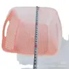 Cesta de Almacenamiento Rectangular para Lavar Verduras y Escurrir Frutas, Colador de Plástico para Barbacoa y Olla Caliente Picante, Cesta de Almacenamiento al por Mayor