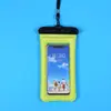 Bolsa Impermeable para Teléfono Móvil con Pantalla Táctil, Bolsa Auto-sellante para Nadar, Funda Impermeable Transparente para Teléfono para Buceo en la Costa, Fotografía y Rafting