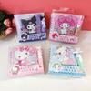 Lindo Mini Cuaderno Kuromi Cuaderno para Compartir Alivio del Estrés para Estudiantes Planificador de Bolsillo Portátil