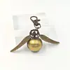 Reloj de Bolsillo Pequeño de Bola Snitch de Harry Potter Transfronterizo Alas Grandes Reloj de Cuarzo Retro Fabricante Venta Directa al por Mayor Reloj