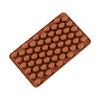 Suministro directo de fábrica 55 incluso molde de silicona para chocolate de granos de café, molde de silicona para hielo, molde para hornear DIY