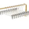Perchero para Pantalones Uso Doméstico Pinzas Fuertes Sin Costuras para Pantalones Pinzas para Secar Ropa Pinzas Doble Uso para Calcetines Pinzas para Faldas JK Pinzas para Pantalones de Ancho Ajustable
