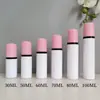 En Stock Botella de Espuma Blanca de 30 ml, Botella Espumadora de Mousse de 60 ml, Botella de Espuma Limpiadora Facial, Botella Dispensadora de Mousse para Pasta de Dientes de 50 ml
