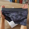 Ropa Interior Masculina Nueva Estampada en Mezclilla Algodón Puro Deportiva Cómoda Transpirable Boxer Juvenil Moderno Calzoncillos Tipo Boxer Personalizados