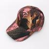 Boné de beisebol camuflado AliExpress transfronteiriço chapéu de folha biônica chapéu de treinamento de campo caminhada boné de pesca chapéu de proteção solar
