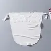 Cubierta de pecho sin tirantes de modal de alta gama de una sola pieza, artefacto anti-exposición, opaca, exquisita, corta, con ribete de encaje invisible
