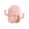 Cactus Colgante de Pared Soporte para Cepillos de Dientes Sin Perforaciones Soporte para Cepillos de Dientes Colgante de Pared para Inodoro Soporte de Almacenamiento para Cepillos de Dientes Eléctricos de Dibujos Animados para Cabello