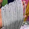 1X2mm espaciador cuadrado Cinta blanca polvo de turquesa natural azul presionado junta para joyería DIY cadena de cuentas sueltas