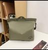 Saco de alta classe commuter grande capacidade Bolsa das mulheres novo saco de ombro único simples cor sólida all-match saco mensageiro