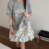 Bolso de hombro de lunares estilo coreano ins para mujer, nuevo modelo de verano 2026, bolso de mano y bandolera versátil de nicho de gran capacidad