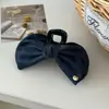 Pinza de Pelo de Lazo de Alta Gama Coreana para Mujer, Adecuada para Peinados Recogidos, Pinza de Tiburón para Cabello Semirecogido, Accesorio para el Cabello de Otoño e Invierno con un Tacto Premium