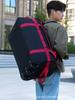 Equipaje de viaje extragrande con ruedas, remolque para exteriores, mochila de gran tamaño, ropa de cama plegable, bolsa de almacenamiento con ruedas