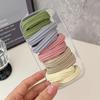 Nueva Cuerda para el Cabello de Alta Elasticidad 2025 para Mujeres, Cuerda para el Cabello Color Café, Goma Elástica para Cola de Caballo Alta, Lazo para el Cabello Duradero, Accesorios para el Cabello, Tacto de Piel