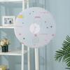 Funda Protectora para Ventilador Redonda de Peva Estilo Dibujos Animados para Ventilador de Mesa, Ventilador de Piso, Ventilador Pequeño de Sol, Cubierta Protectora Universal a Prueba de Polvo, Personalización al por Mayor